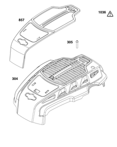 Blower Housing Diagram and Parts List for 115P02-0007-H5 100000 - 19Z999 Briggs and Stratton Engine